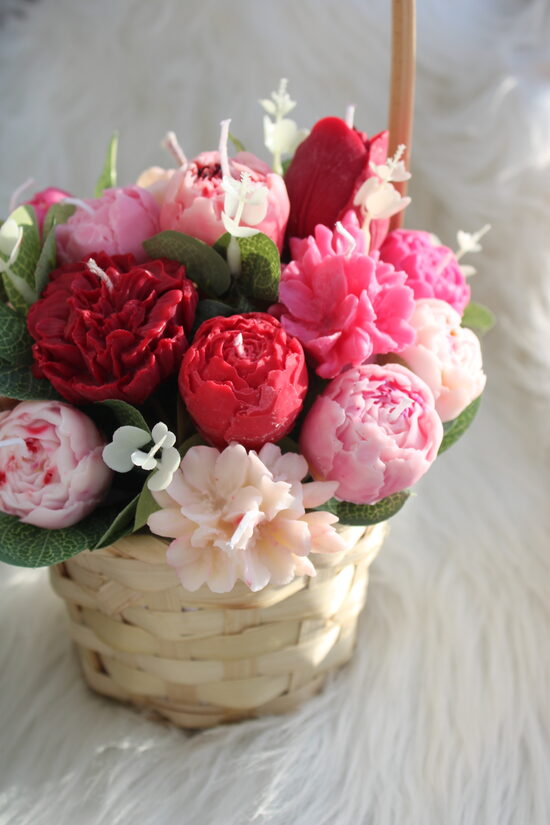 Ziedu groziņš dāvanai