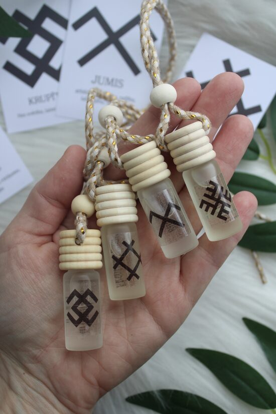 ĶIRŠU UN MANDEĻU mašīnas vai skapja aromatizētājs, 5ml 